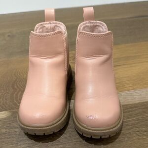 Old Navy Faux Leather Toddler Combat Boots